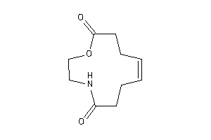 Image of 5-oxa-2-azacyclododec-9-ene-1,6-quinone