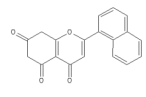 2-(1-naphthyl)-8H-chromene-4,5,7-trione
