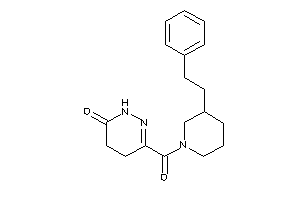 3-(3-phenethylpiperidine-1-carbonyl)-4,5-dihydro-1H-pyridazin-6-one