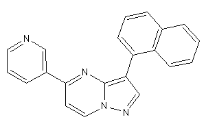 3-(1-naphthyl)-5-(3-pyridyl)pyrazolo[1,5-a]pyrimidine
