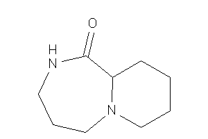 3,4,5,7,8,9,10,10a-octahydro-2H-pyrido[1,2-a][1,4]diazepin-1-one