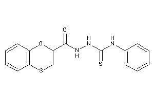 1-(2,3-dihydro-1,4-benzoxathiine-2-carbonylamino)-3-phenyl-thiourea
