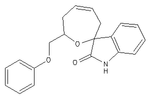 2-(phenoxymethyl)spiro[3,6-dihydro-2H-oxepine-7,3'-indoline]-2'-one