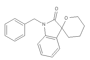 Image of 1-benzylspiro[indoline-3,2'-tetrahydropyran]-2-one