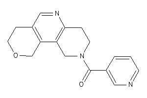 1,3,4,7,8,10-hexahydropyrano[4,3-c][1,6]naphthyridin-2-yl(3-pyridyl)methanone