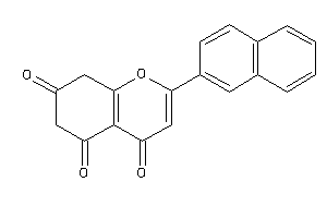 Image of 2-(2-naphthyl)-8H-chromene-4,5,7-trione