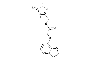 2-coumaran-7-yloxy-N-[(5-thioxo-1,4-dihydro-1,2,4-triazol-3-yl)methyl]acetamide