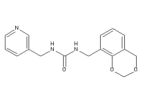 1-(4H-1,3-benzodioxin-8-ylmethyl)-3-(3-pyridylmethyl)urea