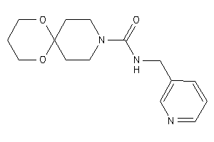 N-(3-pyridylmethyl)-7,11-dioxa-3-azaspiro[5.5]undecane-3-carboxamide