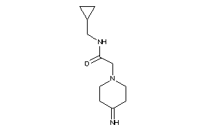 N-(cyclopropylmethyl)-2-(4-iminopiperidino)acetamide