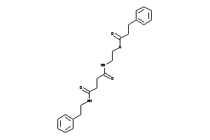 3-phenylpropionic Acid 2-[[4-keto-4-(phenethylamino)butanoyl]amino]ethyl Ester