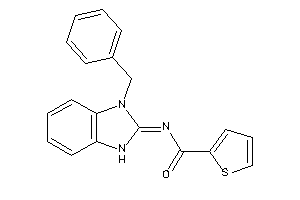 Image of N-(3-benzyl-1H-benzimidazol-2-ylidene)thiophene-2-carboxamide