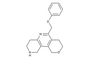 Image of 6-(phenoxymethyl)-2,3,4,7,8,10-hexahydro-1H-pyrano[4,3-c][1,6]naphthyridine