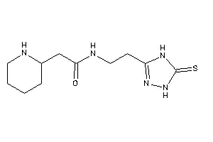 2-(2-piperidyl)-N-[2-(5-thioxo-1,4-dihydro-1,2,4-triazol-3-yl)ethyl]acetamide