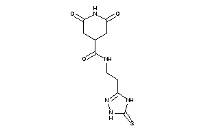 2,6-diketo-N-[2-(5-thioxo-1,4-dihydro-1,2,4-triazol-3-yl)ethyl]isonipecotamide