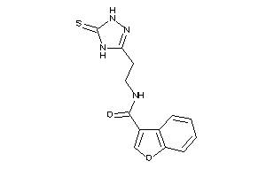 N-[2-(5-thioxo-1,4-dihydro-1,2,4-triazol-3-yl)ethyl]benzofuran-3-carboxamide