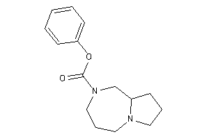 1,3,4,5,7,8,9,9a-octahydropyrrolo[1,2-a][1,4]diazepine-2-carboxylic Acid Phenyl Ester