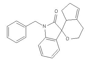1'-benzylspiro[4,6,7,7a-tetrahydro-3H-cyclopenta[c]pyran-1,3'-indoline]-2'-one