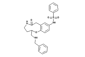 N-[2-[(benzylamino)methyl]-6-keto-3,4,5,7-tetrahydro-2H-1,5-benzoxazonin-9-yl]benzenesulfonamide