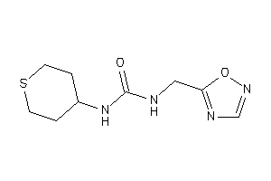 1-(1,2,4-oxadiazol-5-ylmethyl)-3-tetrahydrothiopyran-4-yl-urea