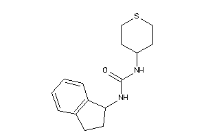 1-indan-1-yl-3-tetrahydrothiopyran-4-yl-urea