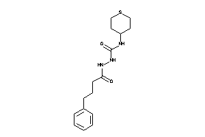 1-(4-phenylbutanoylamino)-3-tetrahydrothiopyran-4-yl-urea