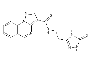 N-[2-(5-thioxo-1,4-dihydro-1,2,4-triazol-3-yl)ethyl]pyrazolo[1,5-a]quinazoline-3-carboxamide