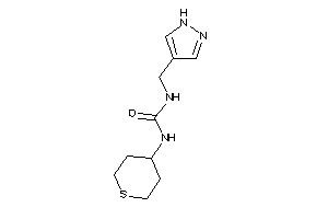 1-(1H-pyrazol-4-ylmethyl)-3-tetrahydrothiopyran-4-yl-urea