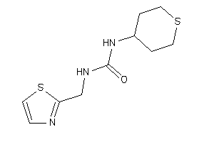 1-tetrahydrothiopyran-4-yl-3-(thiazol-2-ylmethyl)urea