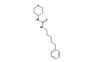 1-(5-phenylpentyl)-3-tetrahydrothiopyran-4-yl-urea