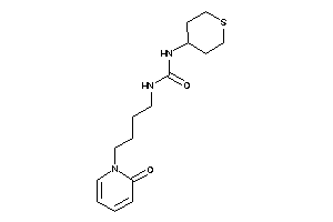 1-[4-(2-keto-1-pyridyl)butyl]-3-tetrahydrothiopyran-4-yl-urea