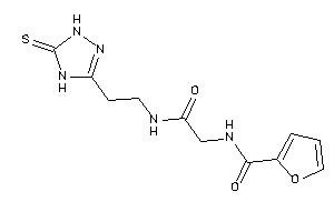 N-[2-keto-2-[2-(5-thioxo-1,4-dihydro-1,2,4-triazol-3-yl)ethylamino]ethyl]-2-furamide