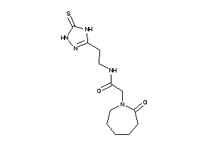 2-(2-ketoazepan-1-yl)-N-[2-(5-thioxo-1,4-dihydro-1,2,4-triazol-3-yl)ethyl]acetamide