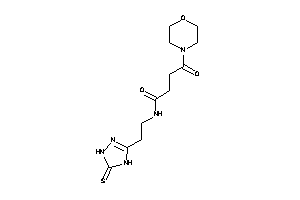 4-keto-4-morpholino-N-[2-(5-thioxo-1,4-dihydro-1,2,4-triazol-3-yl)ethyl]butyramide