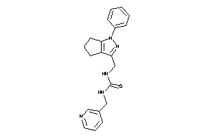 1-[(1-phenyl-5,6-dihydro-4H-cyclopenta[c]pyrazol-3-yl)methyl]-3-(3-pyridylmethyl)urea