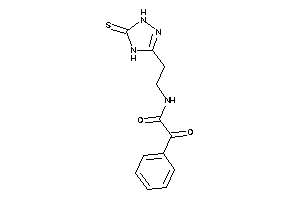 2-keto-2-phenyl-N-[2-(5-thioxo-1,4-dihydro-1,2,4-triazol-3-yl)ethyl]acetamide