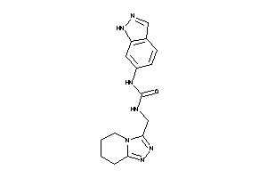 1-(1H-indazol-6-yl)-3-(5,6,7,8-tetrahydro-[1,2,4]triazolo[4,3-a]pyridin-3-ylmethyl)urea