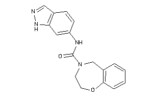 N-(1H-indazol-6-yl)-3,5-dihydro-2H-1,4-benzoxazepine-4-carboxamide