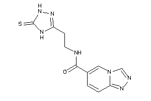 N-[2-(5-thioxo-1,4-dihydro-1,2,4-triazol-3-yl)ethyl]-[1,2,4]triazolo[4,3-a]pyridine-6-carboxamide