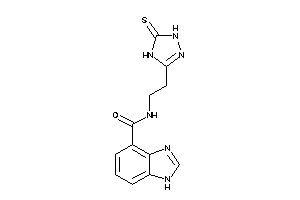 N-[2-(5-thioxo-1,4-dihydro-1,2,4-triazol-3-yl)ethyl]-1H-benzimidazole-4-carboxamide