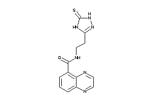 N-[2-(5-thioxo-1,4-dihydro-1,2,4-triazol-3-yl)ethyl]quinoxaline-5-carboxamide