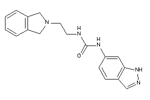 1-(1H-indazol-6-yl)-3-(2-isoindolin-2-ylethyl)urea