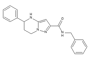 Image of N-benzyl-5-phenyl-4,5,6,7-tetrahydropyrazolo[1,5-a]pyrimidine-2-carboxamide