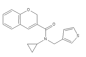 N-cyclopropyl-N-(3-thenyl)-2H-chromene-3-carboxamide