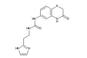 1-[2-(1H-imidazol-2-yl)ethyl]-3-(3-keto-4H-1,4-benzothiazin-6-yl)urea