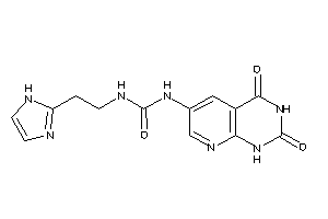 1-(2,4-diketo-1H-pyrido[2,3-d]pyrimidin-6-yl)-3-[2-(1H-imidazol-2-yl)ethyl]urea