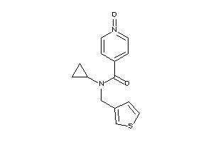 N-cyclopropyl-1-keto-N-(3-thenyl)isonicotinamide