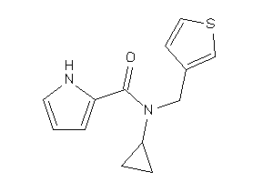 N-cyclopropyl-N-(3-thenyl)-1H-pyrrole-2-carboxamide