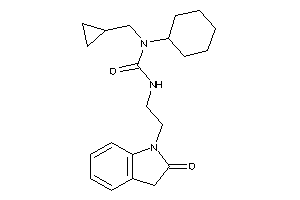 1-cyclohexyl-1-(cyclopropylmethyl)-3-[2-(2-ketoindolin-1-yl)ethyl]urea