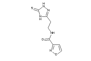 N-[2-(5-thioxo-1,4-dihydro-1,2,4-triazol-3-yl)ethyl]isoxazole-3-carboxamide